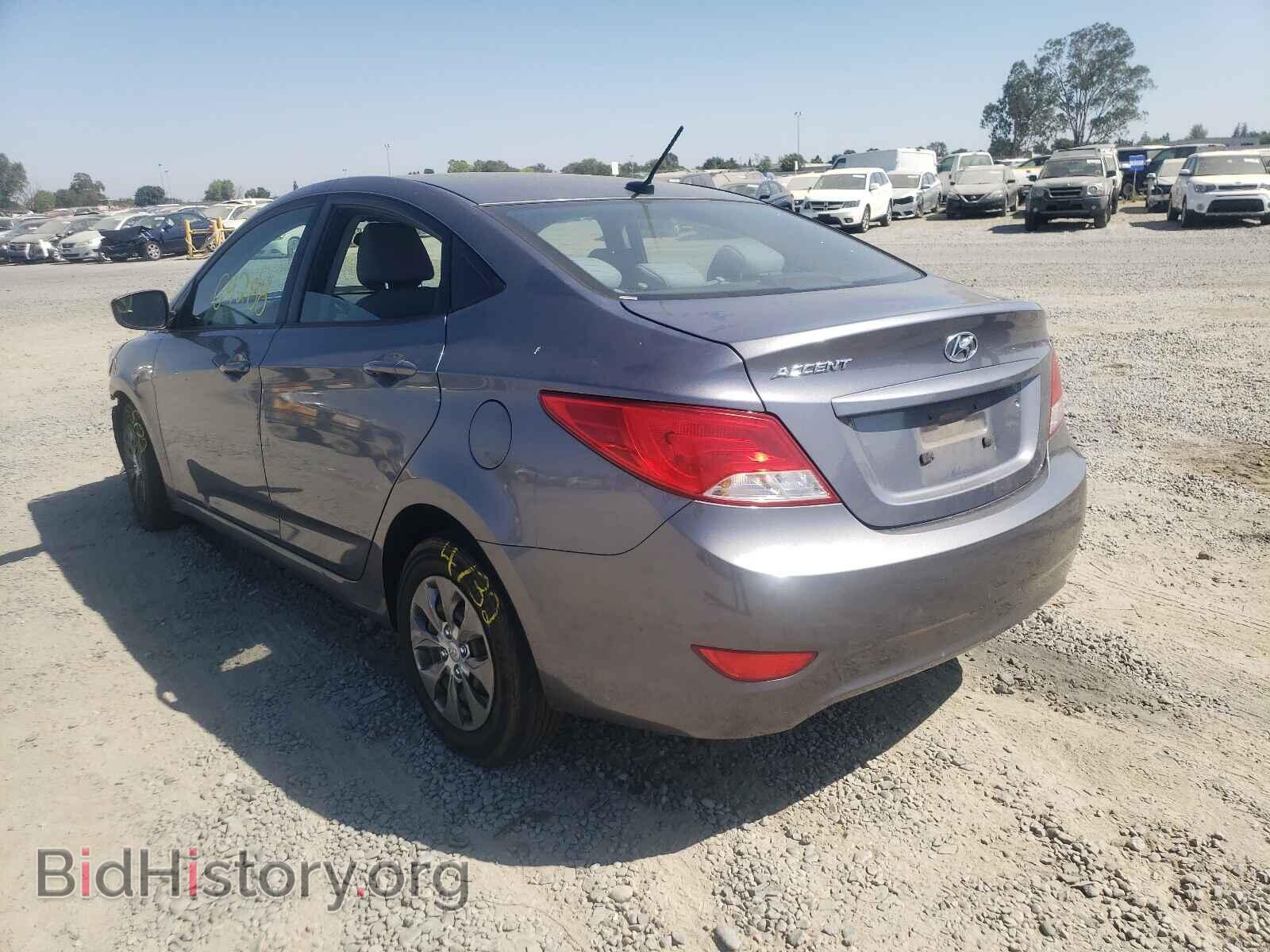 2017 HYUNDAI ACCENT - VIN: KMHCT4AE8HU332015 - Фото 3