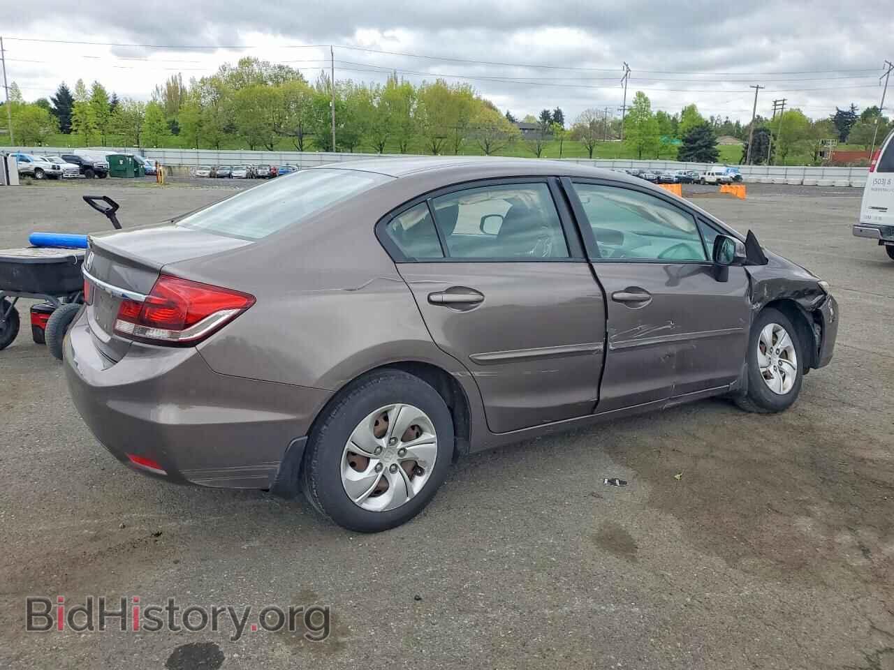 2013 HONDA CIVIC - VIN: 2HGFB2F54DH558553 - Фото 3