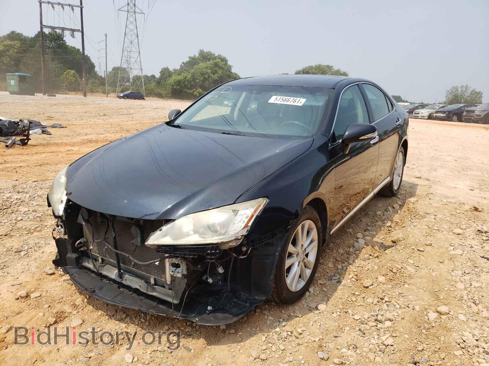 2011 LEXUS ES350 - VIN: JTHBK1EG4B2455194 - Фото 2