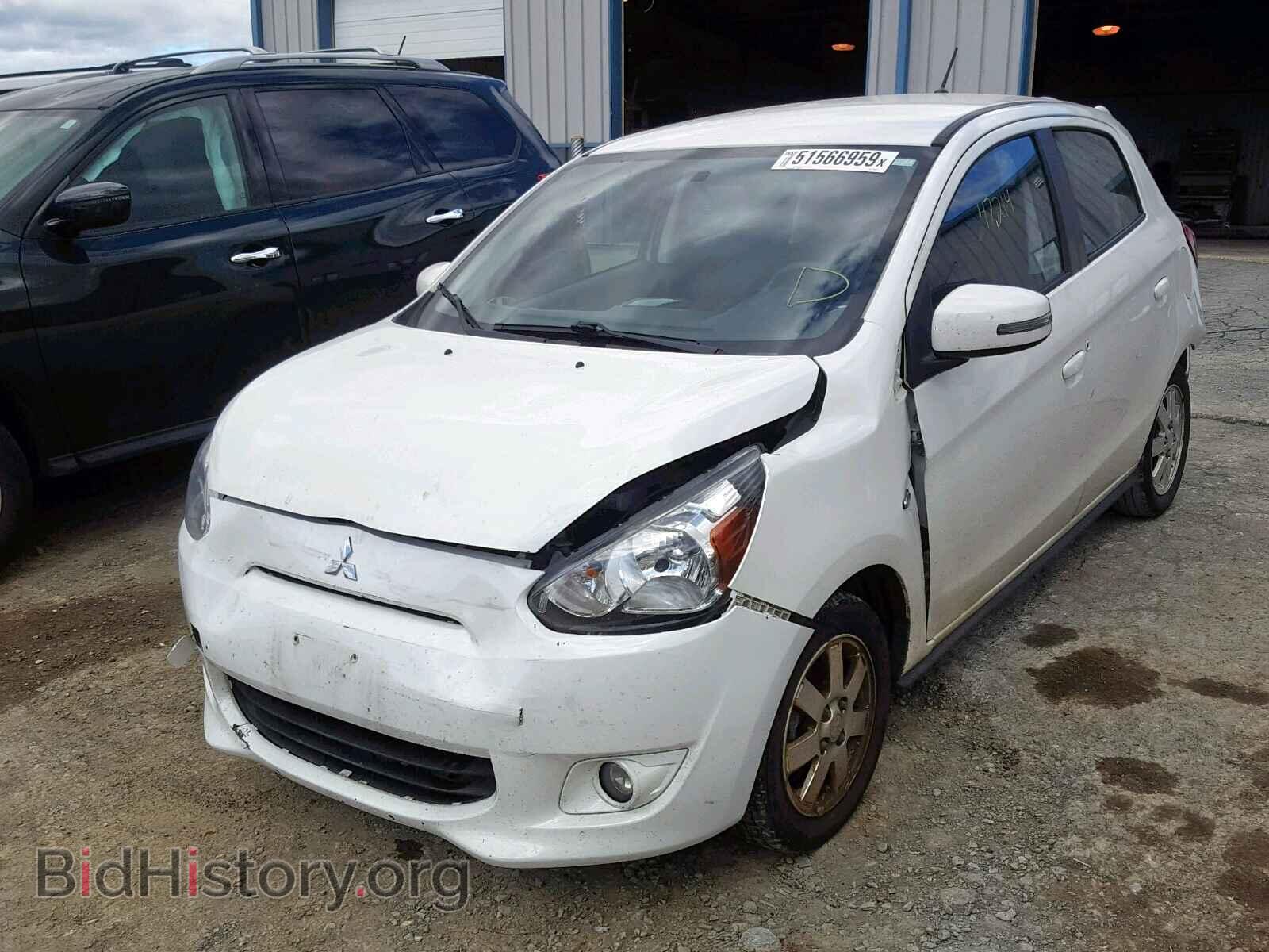 2015 MITSUBISHI MIRAGE - VIN: ML32A4HJ1FH055595 - Фото 2