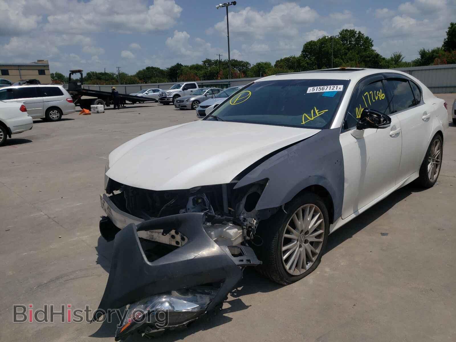 2013 LEXUS GS350 - VIN: JTHBE1BL0D5008064 - Фото 2