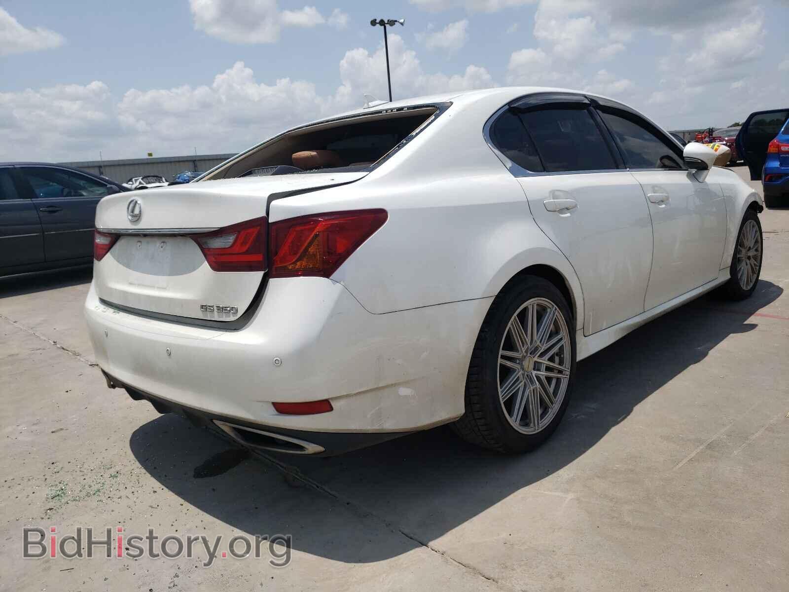 2013 LEXUS GS350 - VIN: JTHBE1BL0D5008064 - Фото 4