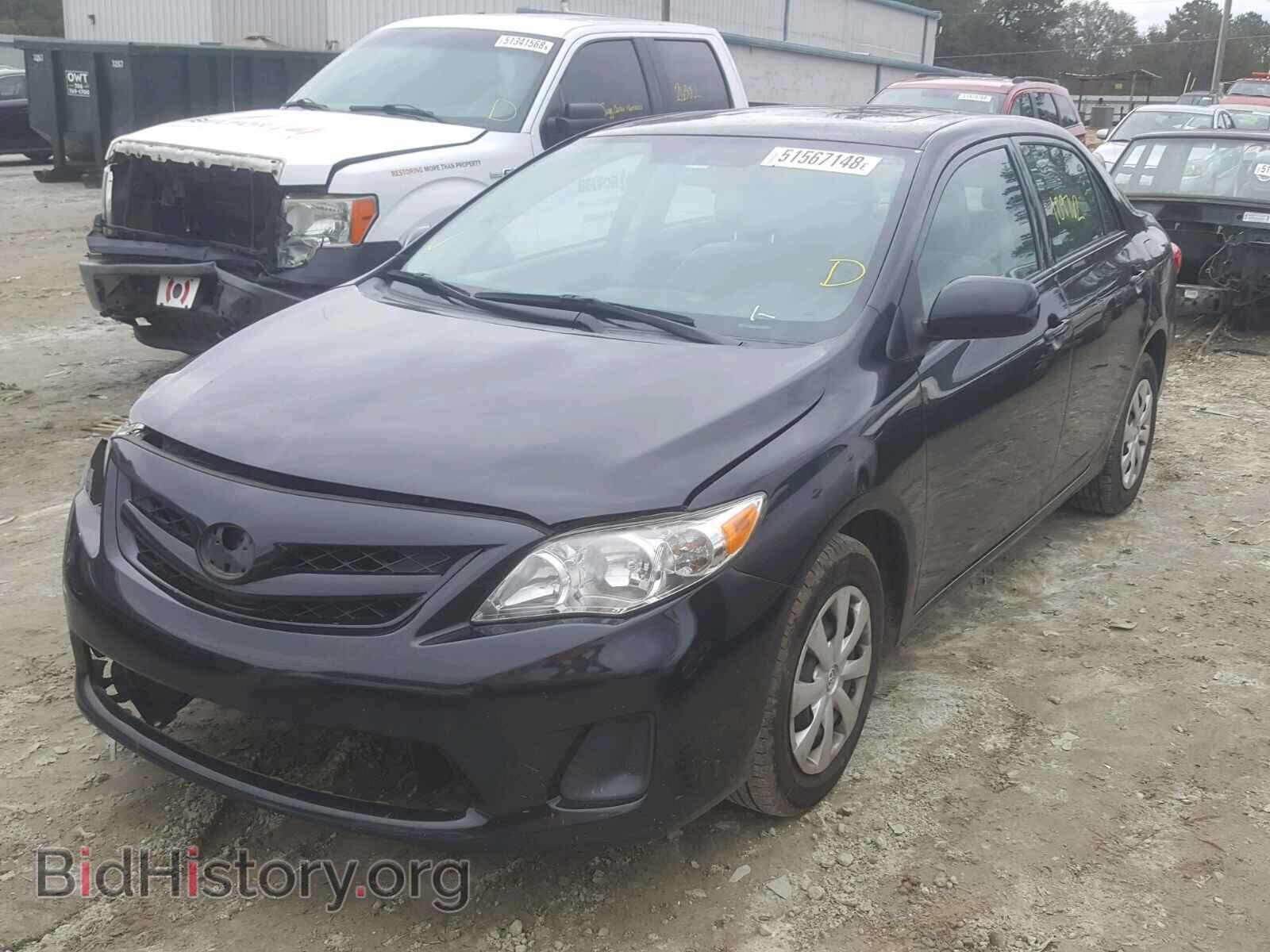 2011 TOYOTA COROLLA BA - VIN: 2T1BU4EE8BC677072 - Фото 2
