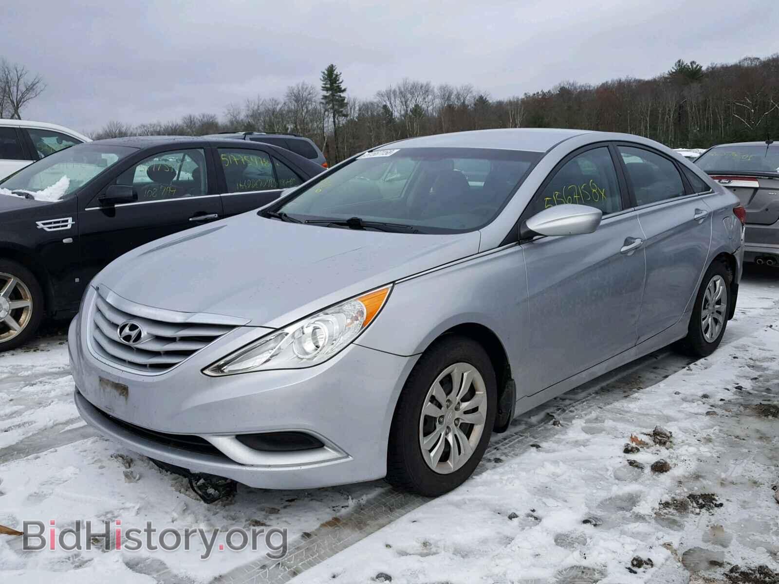 2012 HYUNDAI SONATA - VIN: 5NPEB4AC0CH385681 - Фото 2