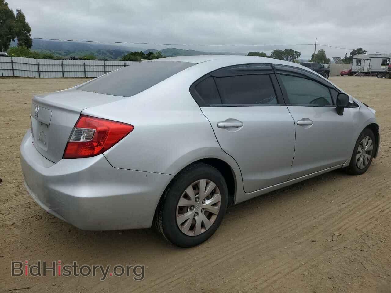 2012 HONDA CIVIC - VIN: 19XFB2F59CE359765 - Фото 3