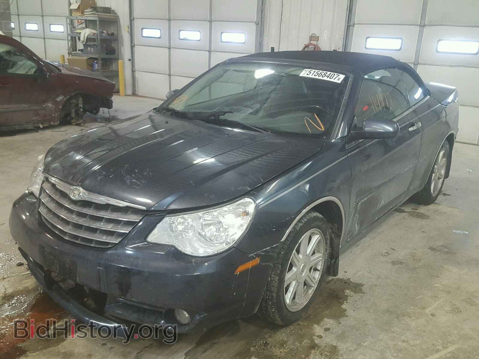 2008 CHRYSLER SEBRING - VIN: 1C3LC65M88N247935 - Фото 2
