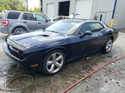 2012 Dodge CHALLENGER R/T, blue — VIN 2C3CDYBT0CH176686, Copart