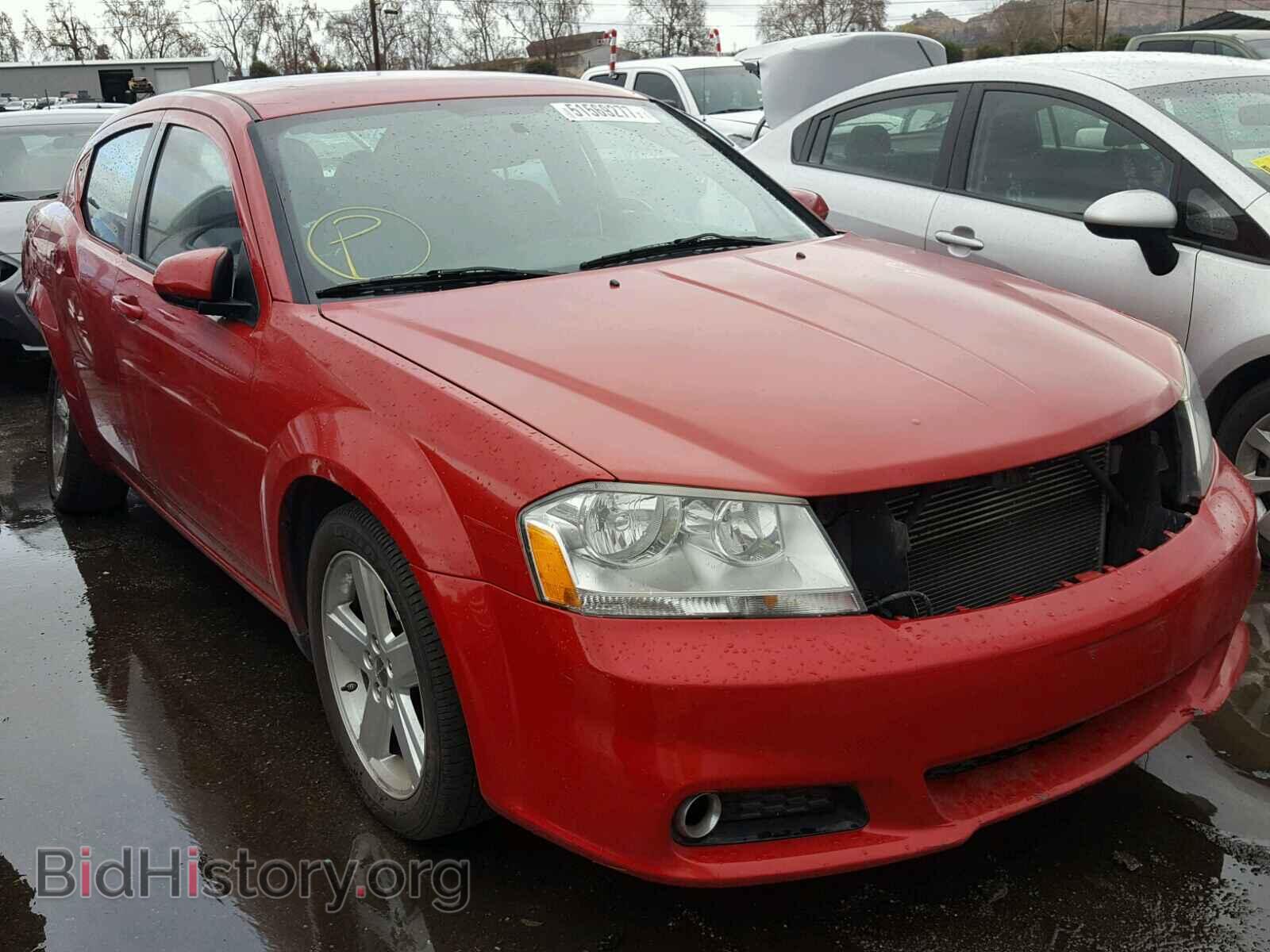 Photo 1C3CDZCB6DN660740 - DODGE AVENGER 2013