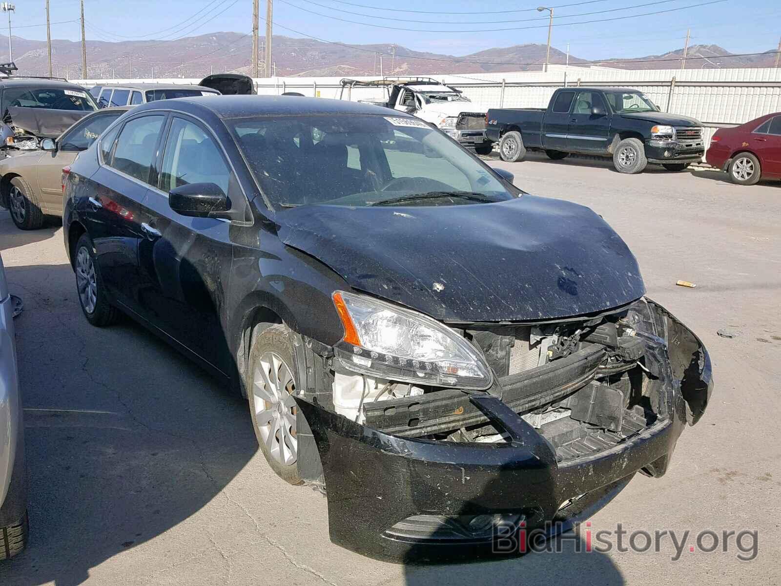 Photo 3N1AB7APXEY244712 - NISSAN SENTRA 2014