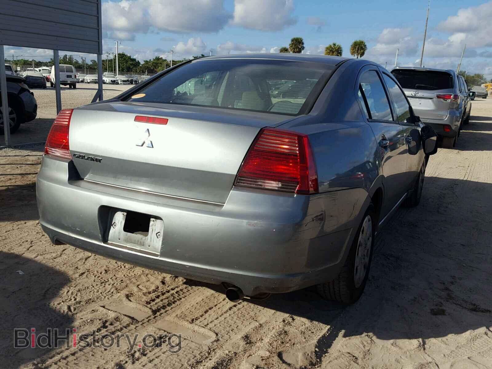 2007 MITSUBISHI GALANT - VIN: 4A3AB36F67E035485 - Фото 4