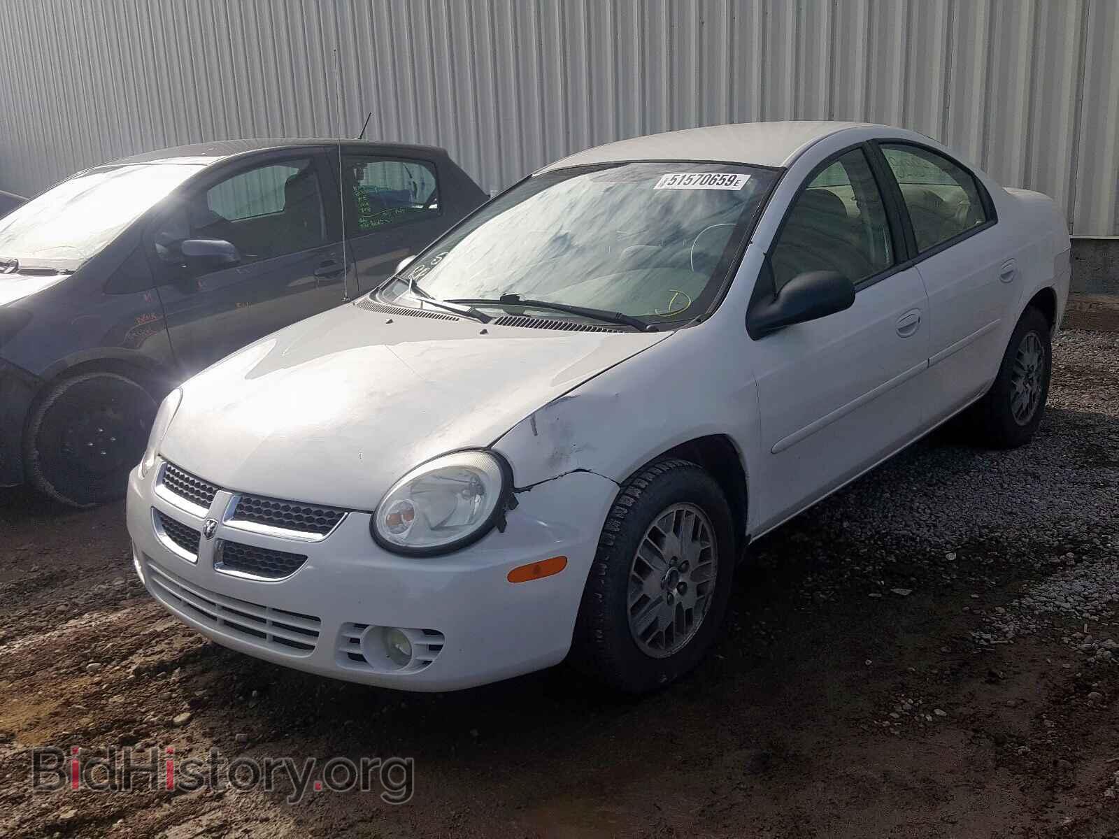 2005 DODGE NEON - VIN: 1B3ES46C15D221939 - Фото 2