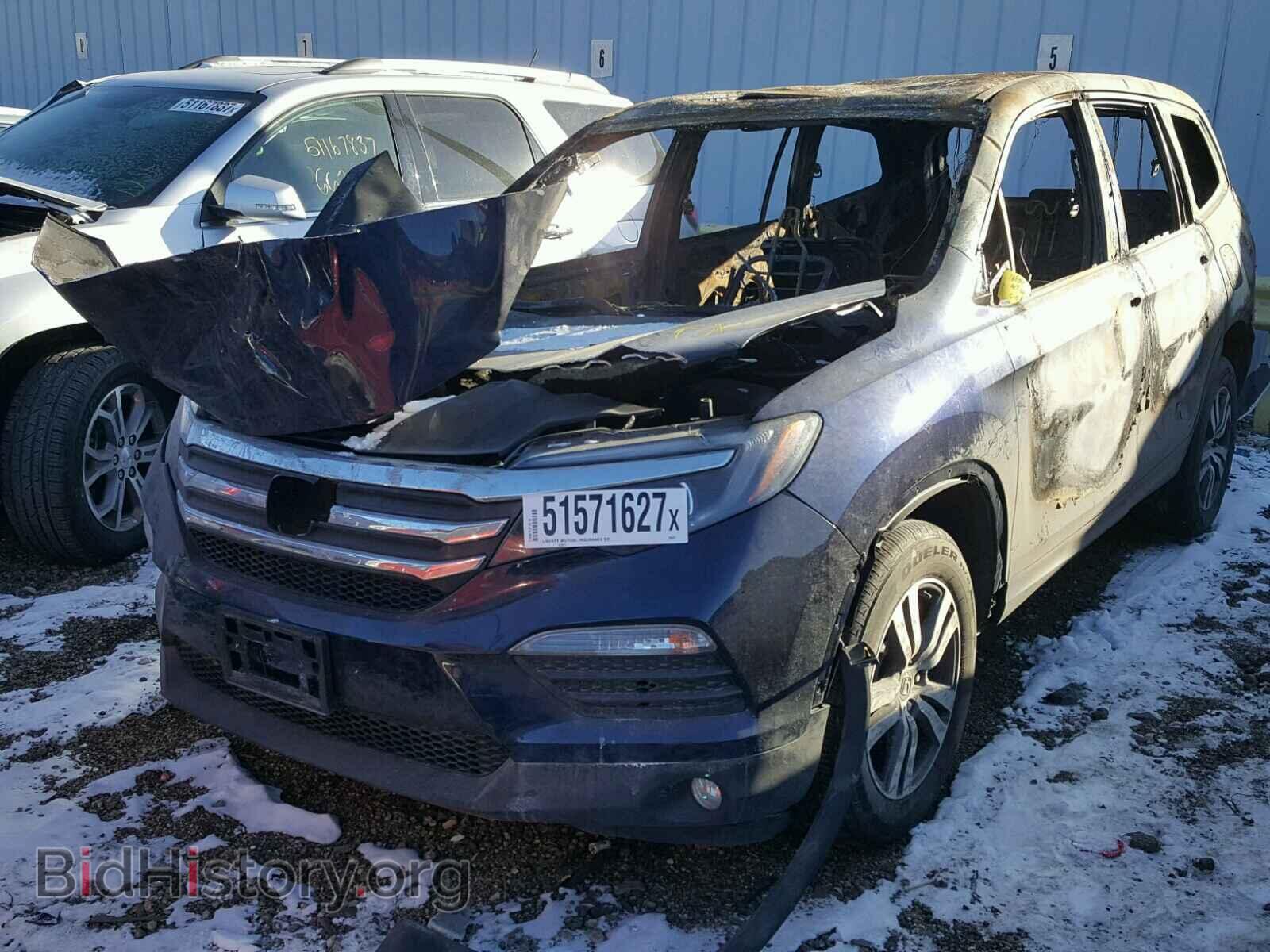 2017 HONDA PILOT - VIN: 5FNYF6H51HB040427 - Фото 2