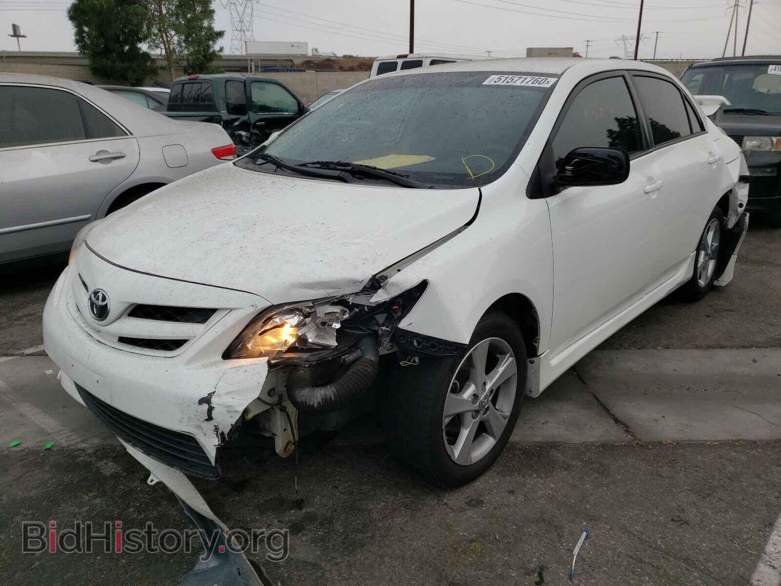 2013 TOYOTA COROLLA - VIN: 5YFBU4EEXDP091671 - Фото 2