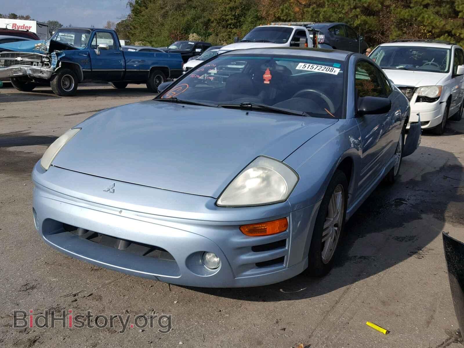 2003 MITSUBISHI ECLIPSE - VIN: 4A3AC84H43E168738 - Фото 2