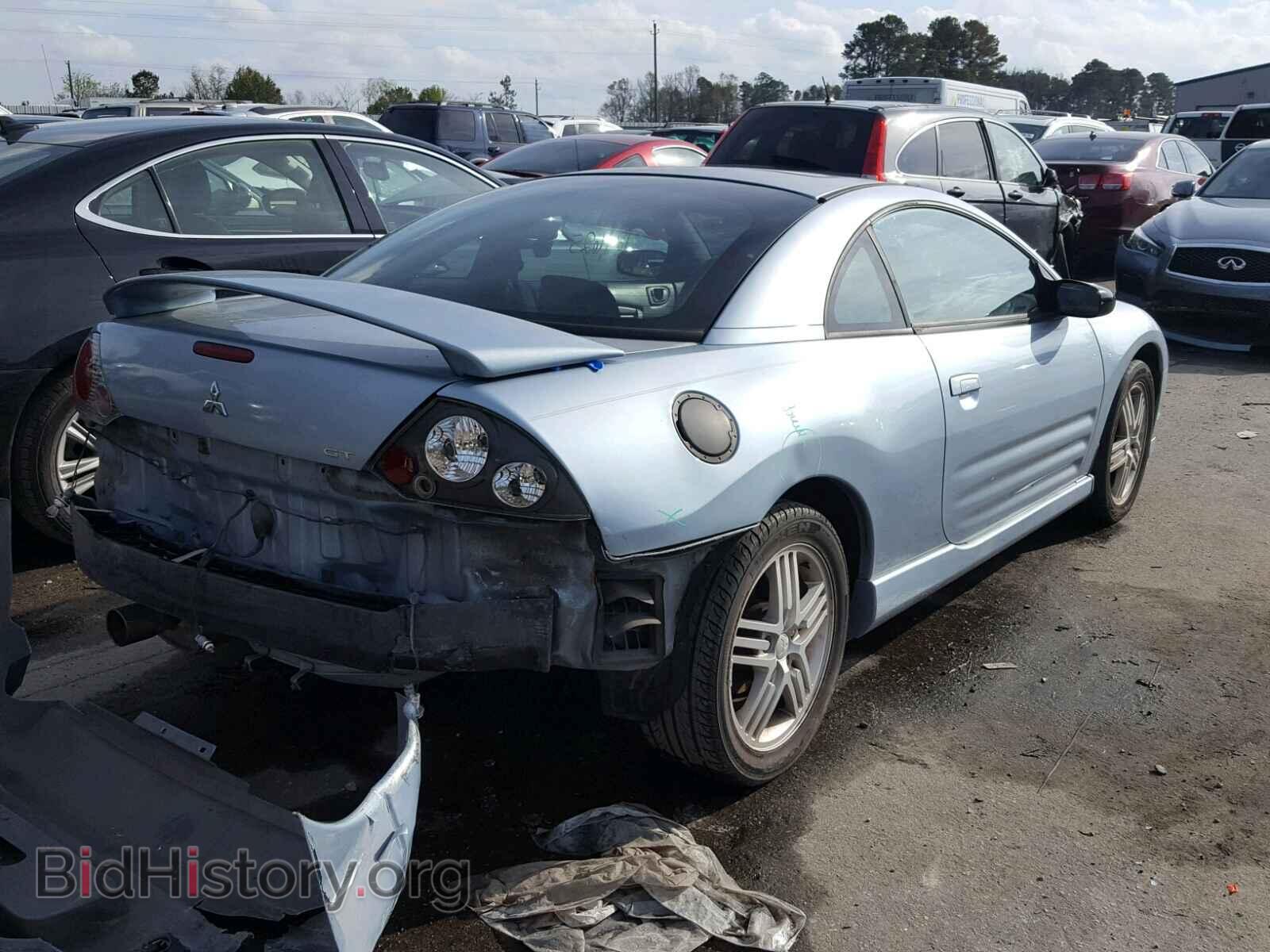 2003 MITSUBISHI ECLIPSE - VIN: 4A3AC84H43E168738 - Фото 4