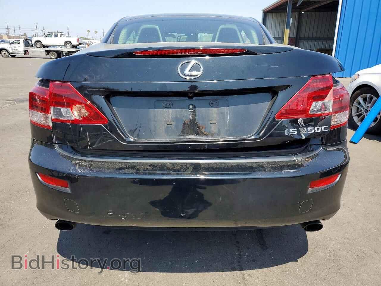 2012 LEXUS IS - VIN: JTHFE2C28C2508129 - Фото 6