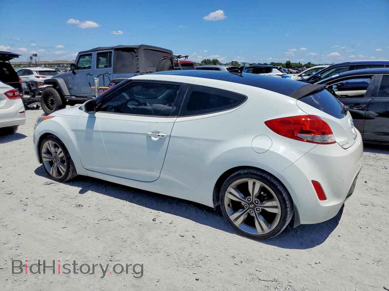 2012 HYUNDAI VELOSTER - VIN: KMHTC6AD0CU053766 - Фото 2