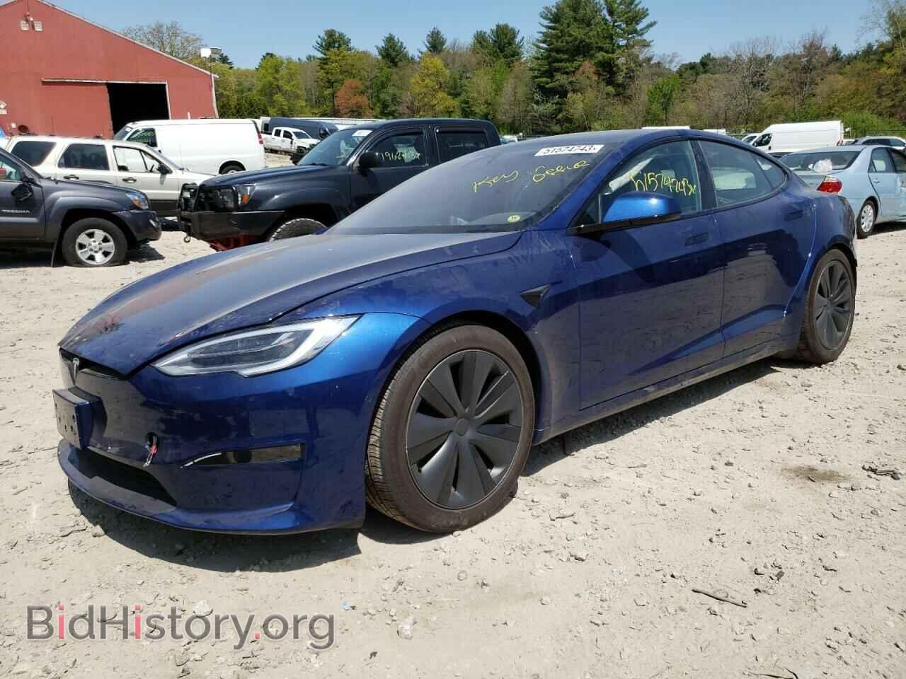Photo 5YJSA1E55MF455448 - TESLA MODEL S 2021