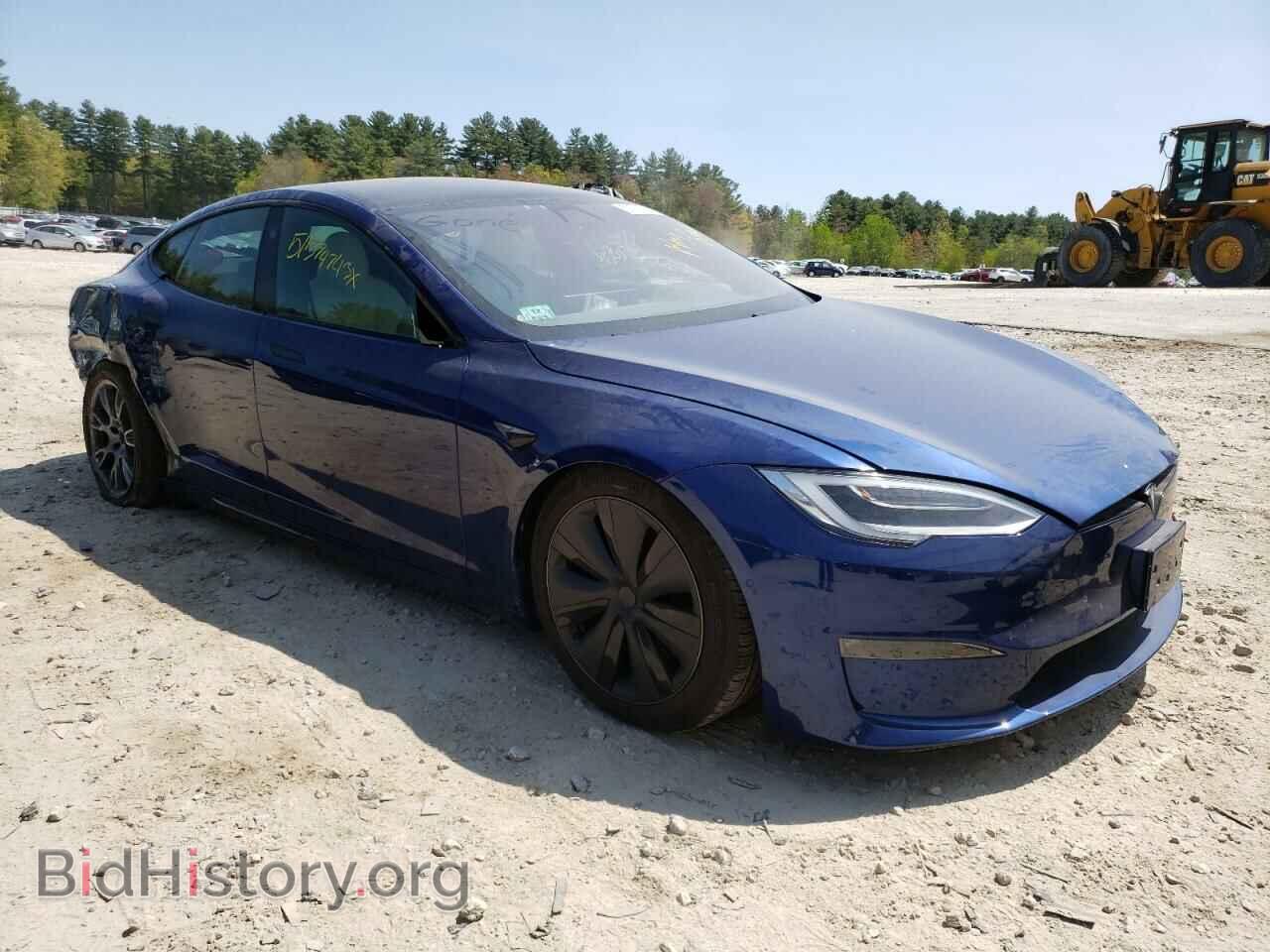 2021 TESLA MODEL S - VIN: 5YJSA1E55MF455448 - Фото 4