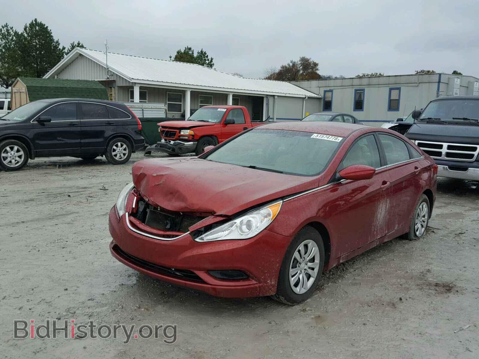 2012 HYUNDAI SONATA - VIN: 5NPEB4AC5CH318574 - Фото 2