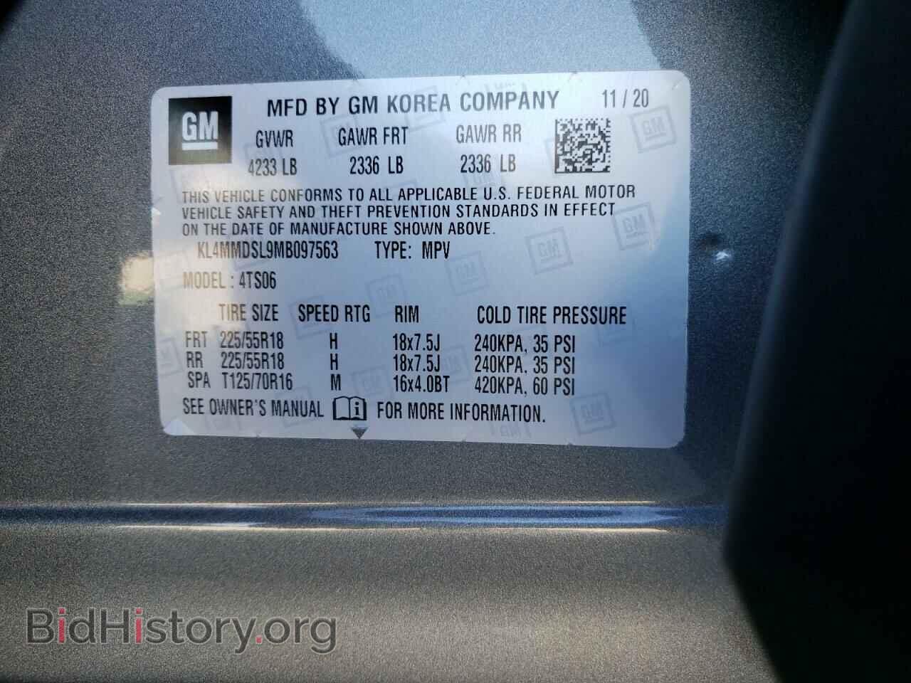 2021 BUICK ENCORE - VIN: KL4MMDSL9MB097563 - Photo 10