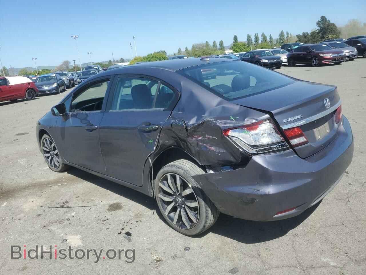 2015 HONDA CIVIC - VIN: 2HGFB2F90FH511333 - Фото 2