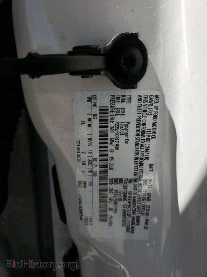 2015 FORD CMAX - VIN: 1FADP5CU2FL113390 - Фото 10