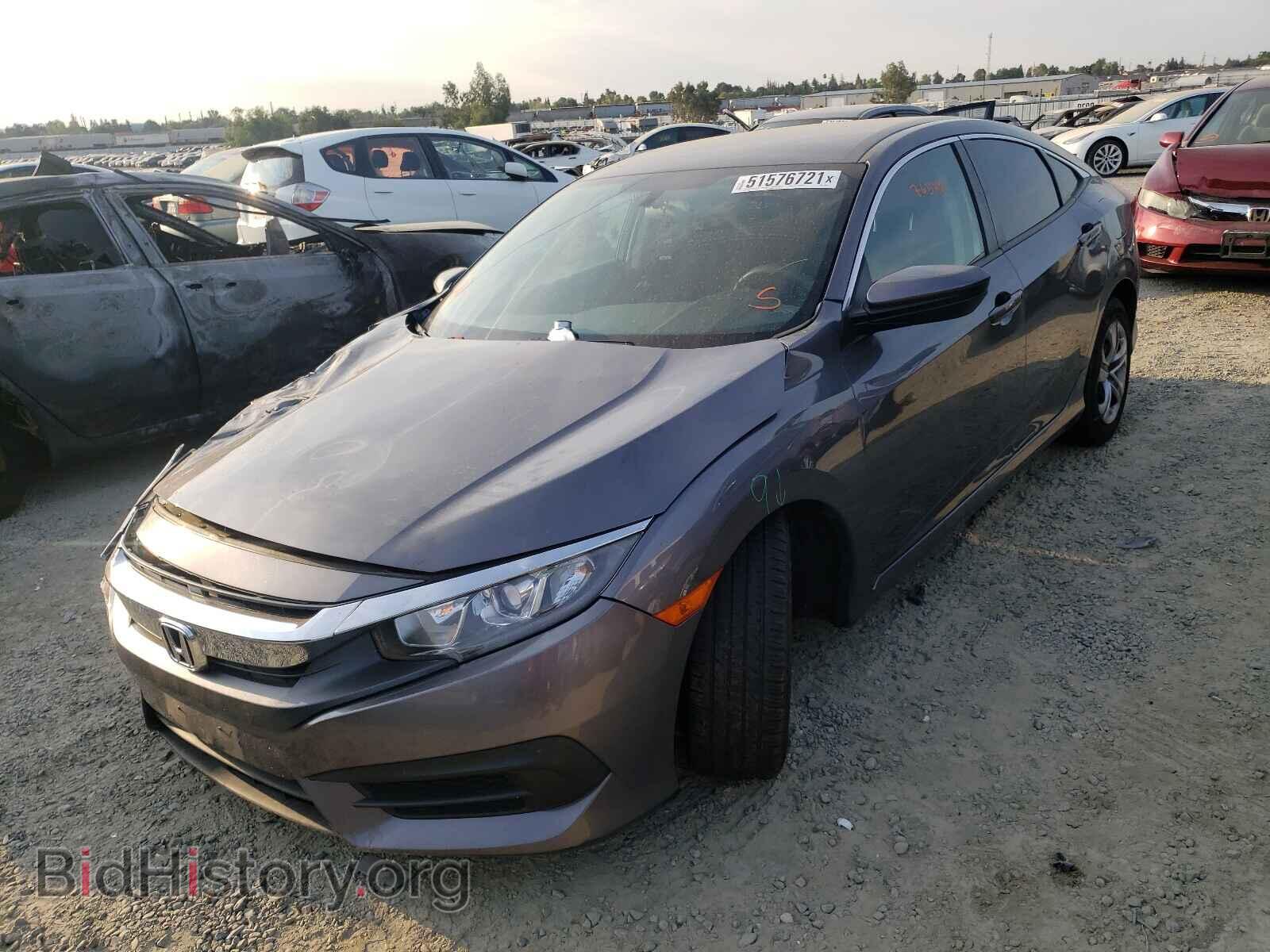 2017 HONDA CIVIC - VIN: 19XFC2F55HE205123 - Фото 2