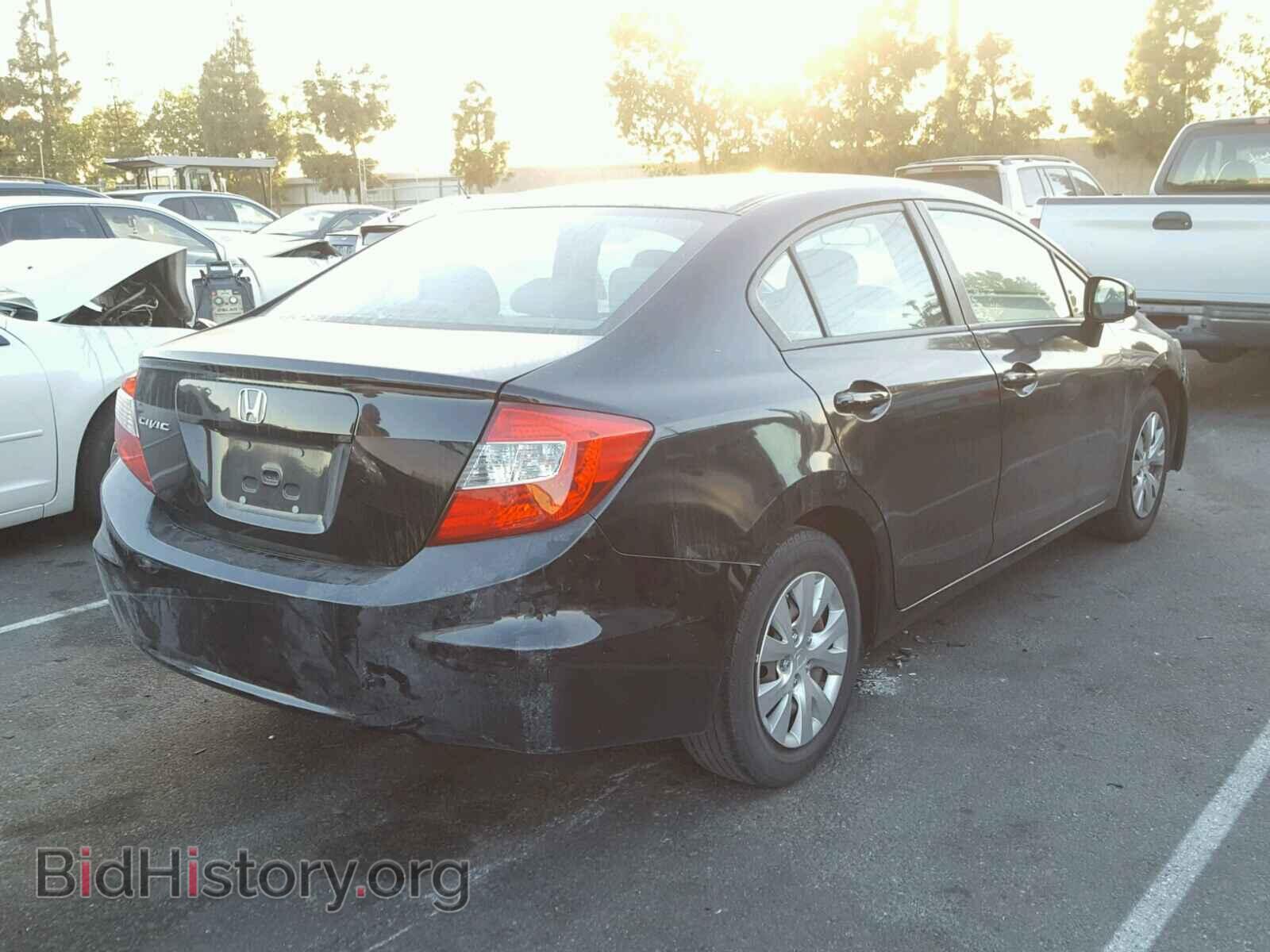 2012 HONDA CIVIC - VIN: 2HGFB2F52CH569727 - Фото 4