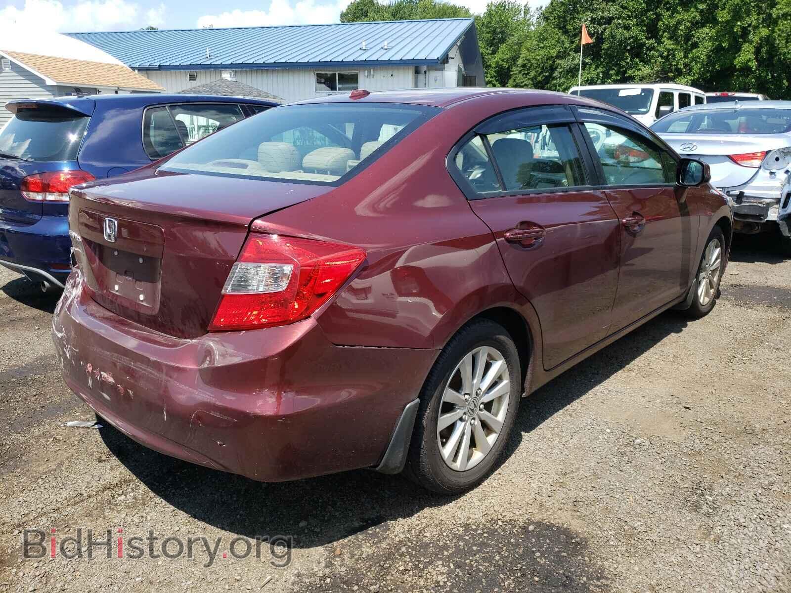 2012 HONDA CIVIC - VIN: 2HGFB2F95CH505460 - Фото 4