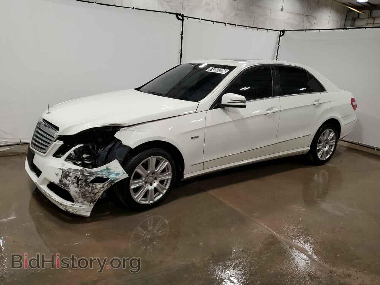 Photo WDDHF8JB3CA620894 - MERCEDES-BENZ E-CLASS 2012