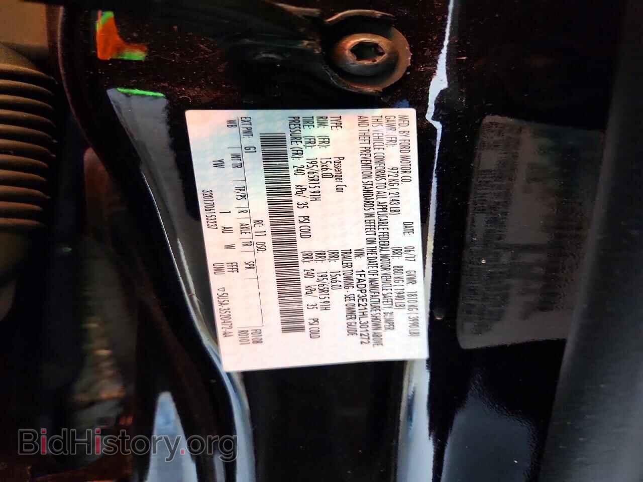 2017 FORD FOCUS - VIN: 1FADP3E21HL301272 - Photo 12