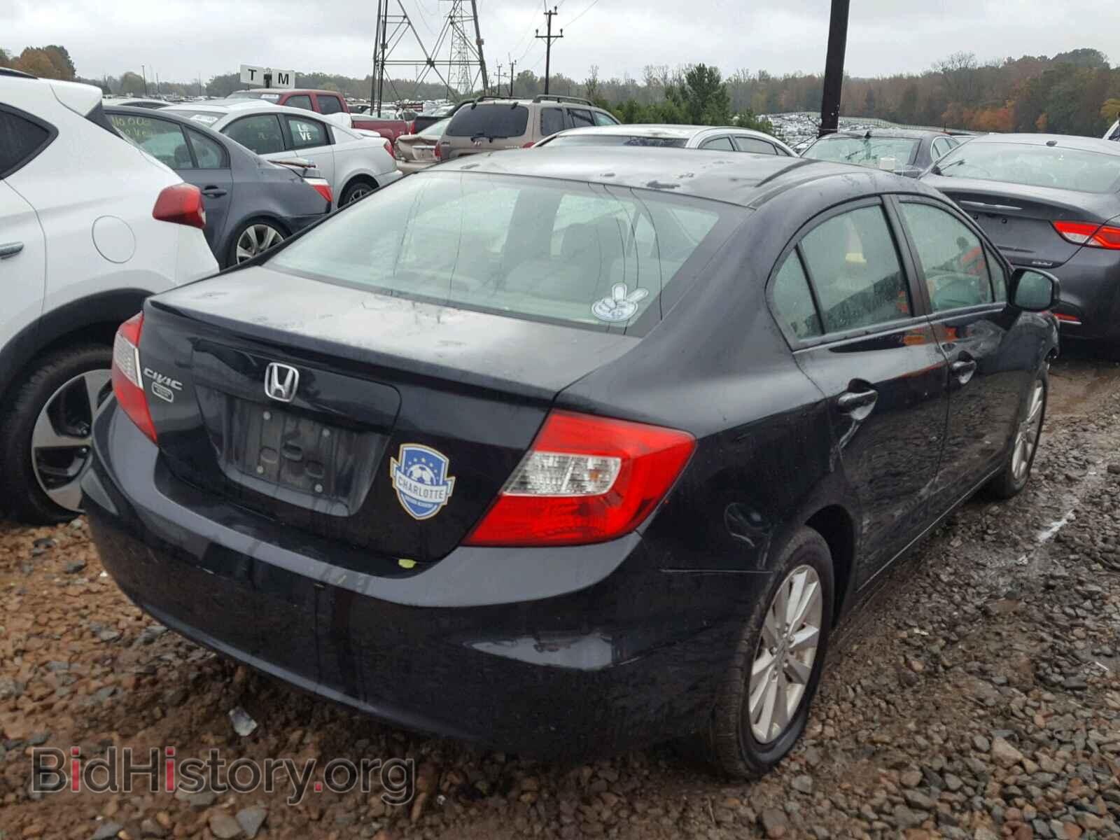 2012 HONDA CIVIC - VIN: 2HGFB2F97CH592763 - Фото 4
