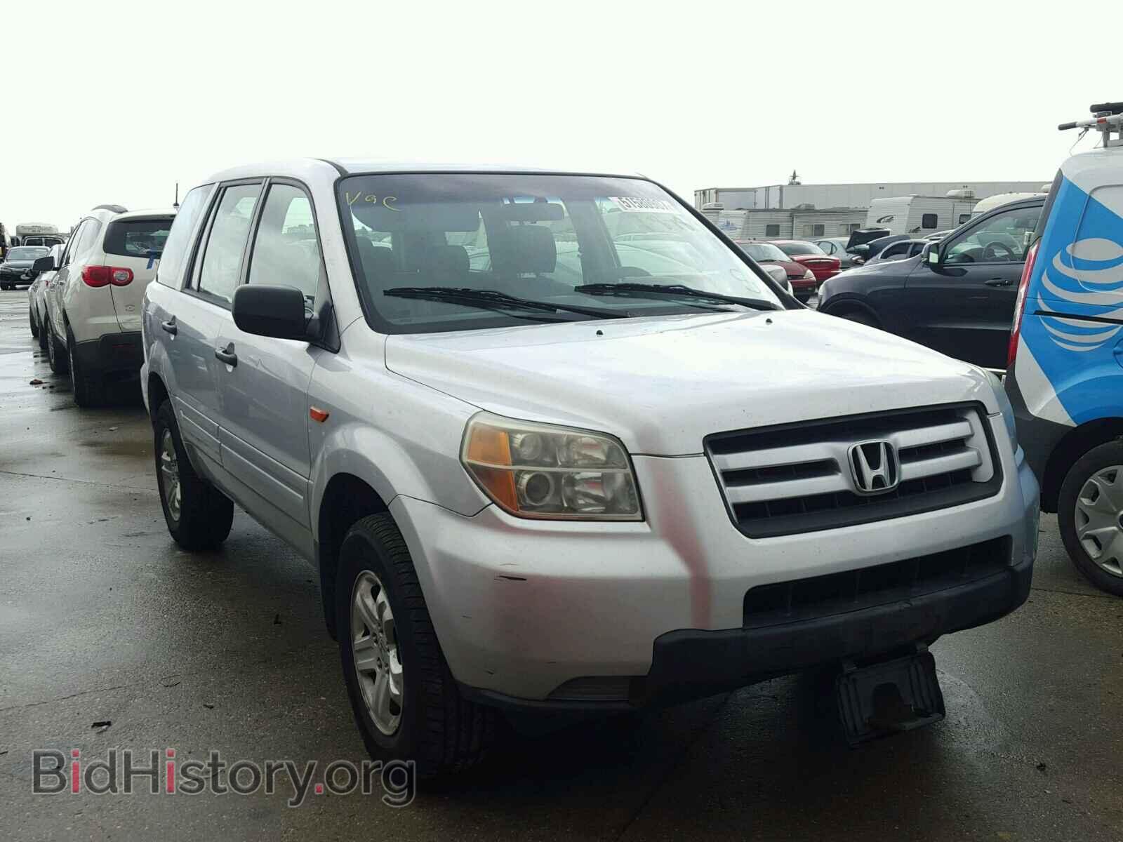 Фотография 5FNYF28196B049945 - HONDA PILOT 2006