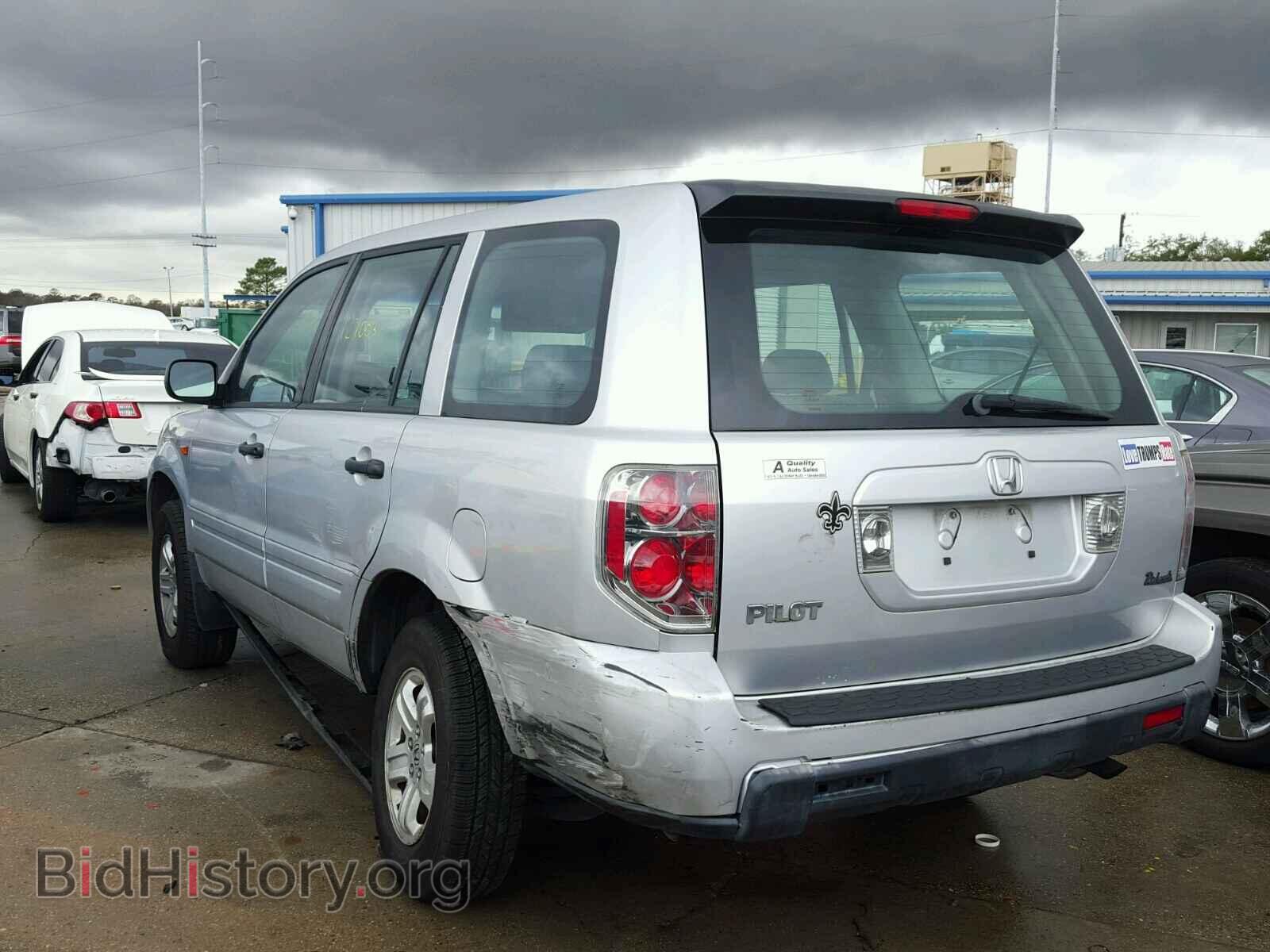 2006 HONDA PILOT - VIN: 5FNYF28196B049945 - Фото 3