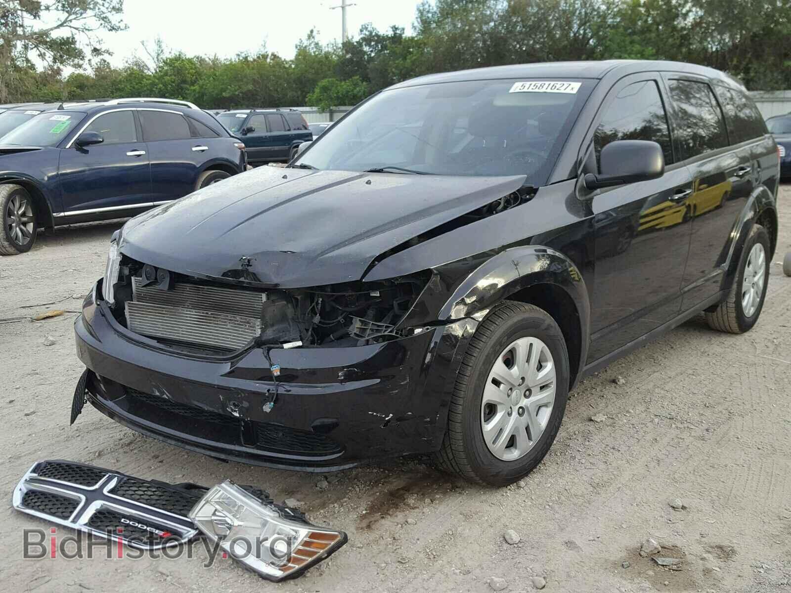 2013 DODGE JOURNEY - VIN: 3C4PDCAB8DT705030 - Фото 2