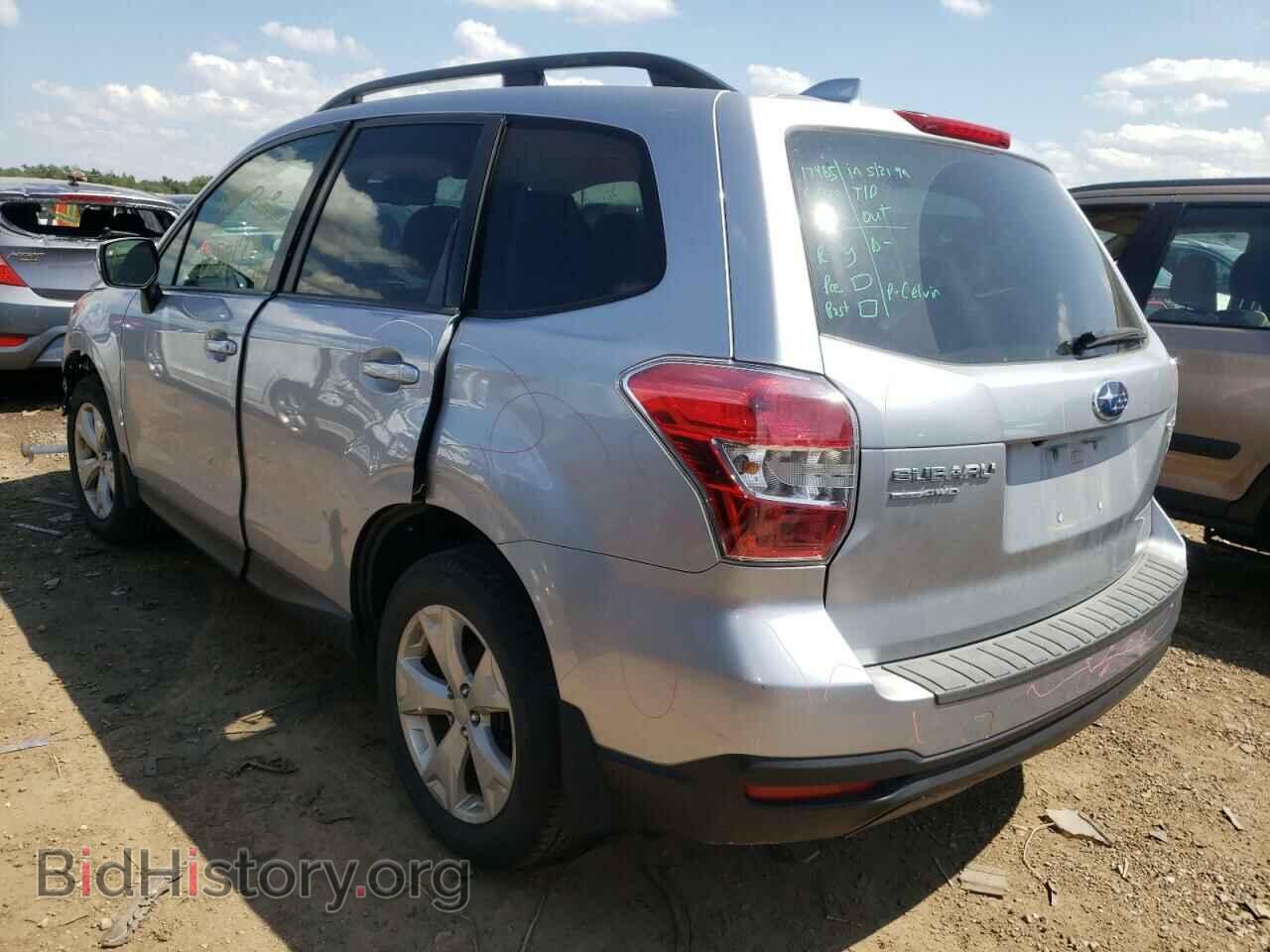 2016 SUBARU FORESTER - VIN: JF2SJADC6GH525318 - Фото 3