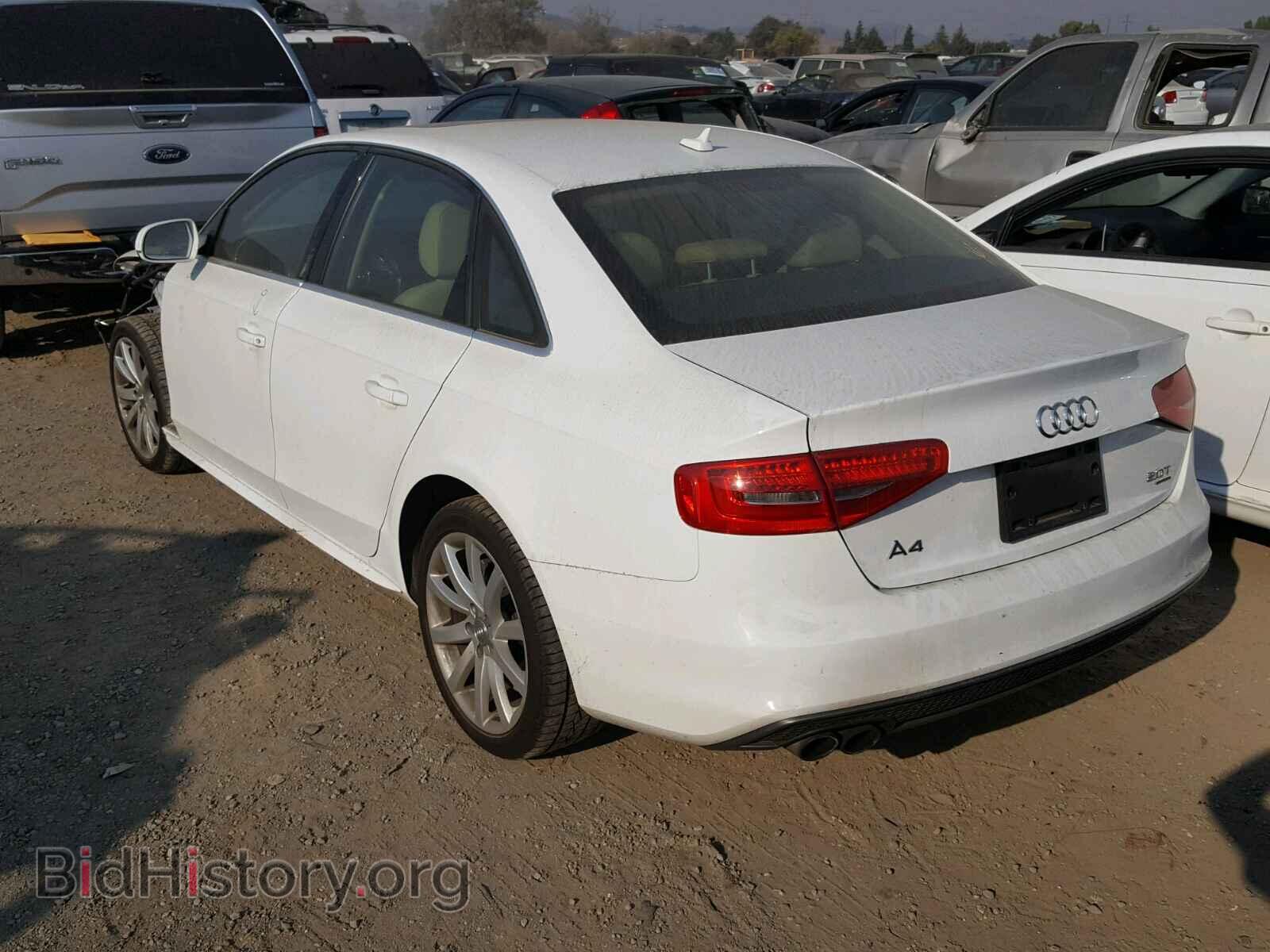 2014 AUDI A4 - VIN: WAUBFAFL3EA076356 - Фото 3