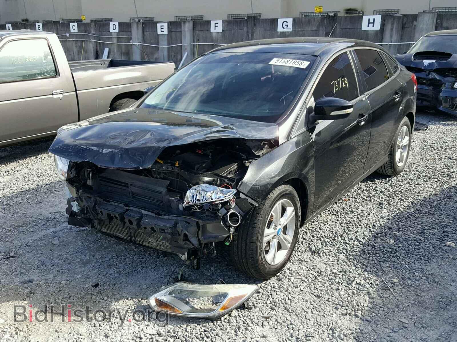 2013 FORD FOCUS - VIN: 1FADP3F28DL237420 - Фото 2