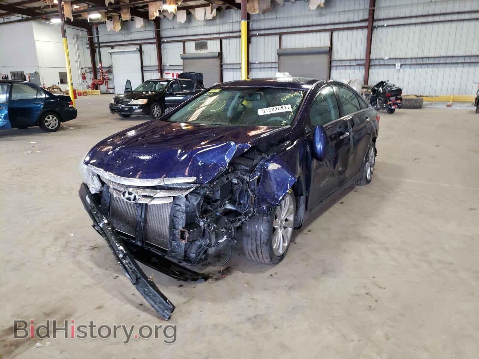 2012 HYUNDAI SONATA - VIN: 5NPEC4AC8CH492345 - Фото 2