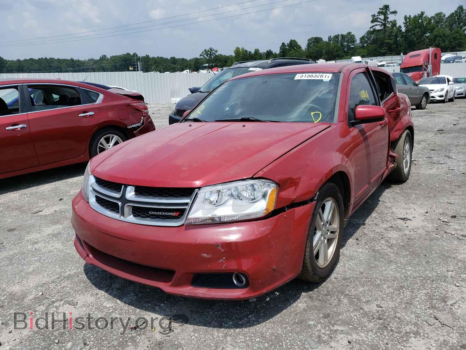 2013 DODGE AVENGER - VIN: 1C3CDZCB3DN590663 - Фото 2