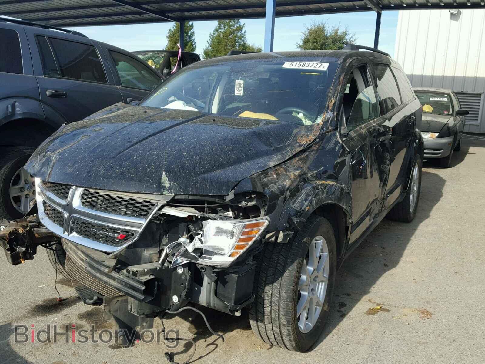 2015 DODGE JOURNEY - VIN: 3C4PDCBG3FT707734 - Фото 2
