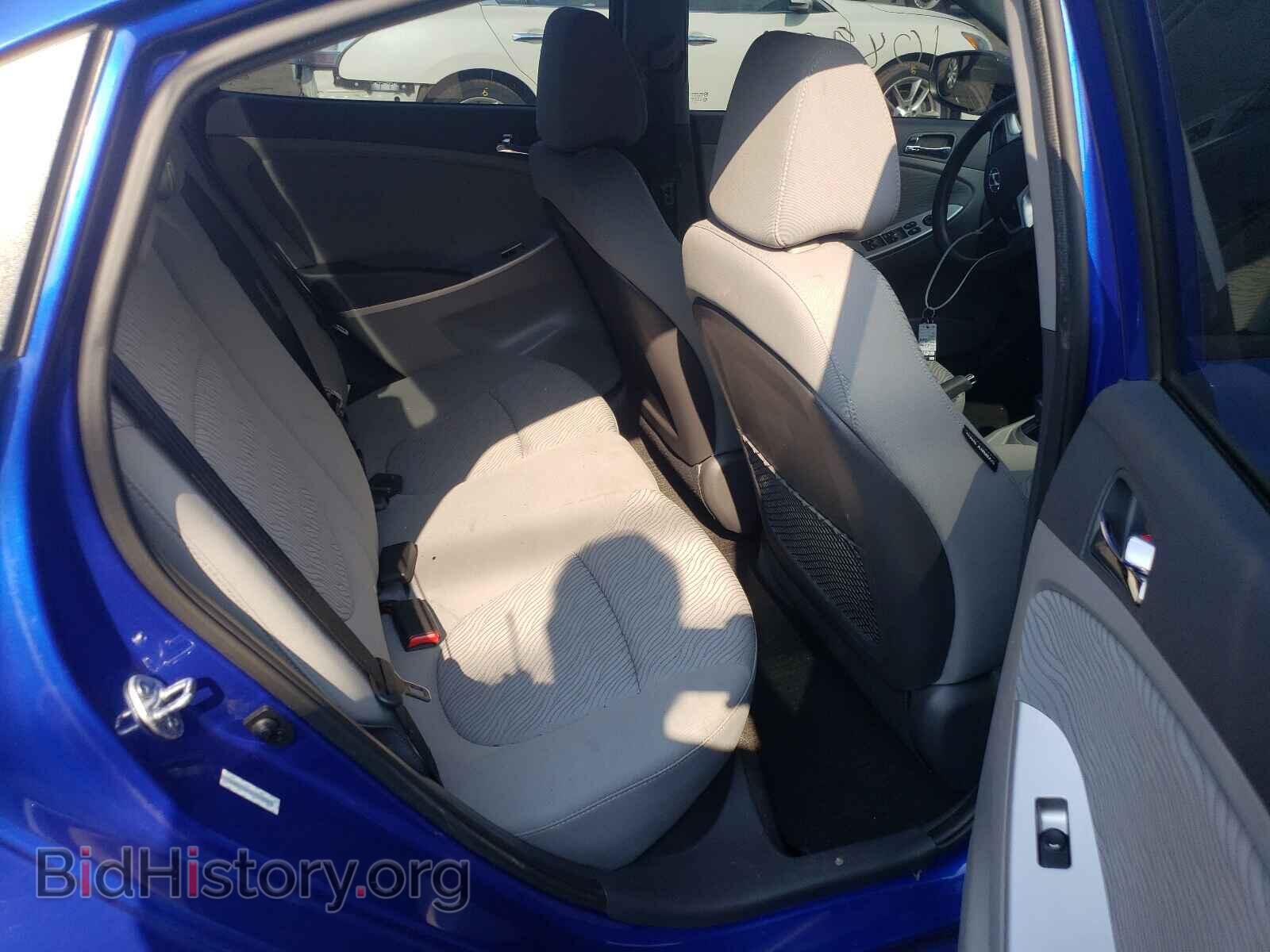 2013 HYUNDAI ACCENT - VIN: KMHCU4AE7DU440343 - Фото 6