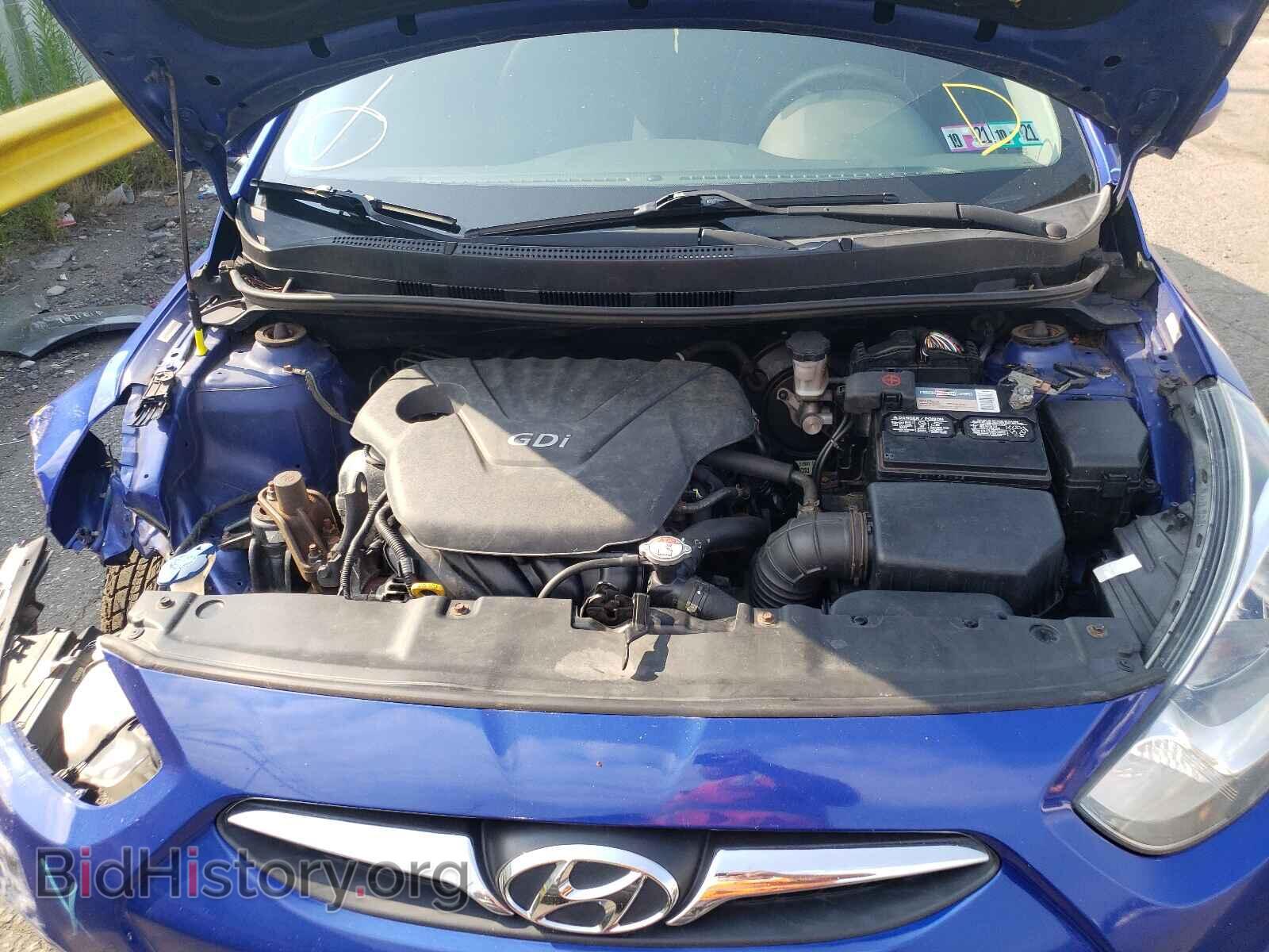 2013 HYUNDAI ACCENT - VIN: KMHCU4AE7DU440343 - Фото 7