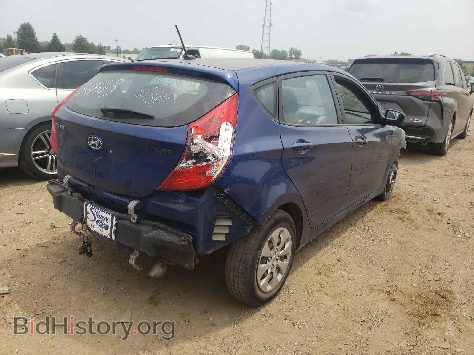 2016 HYUNDAI ACCENT - VIN: KMHCT5AE2GU246591 - Фото 4