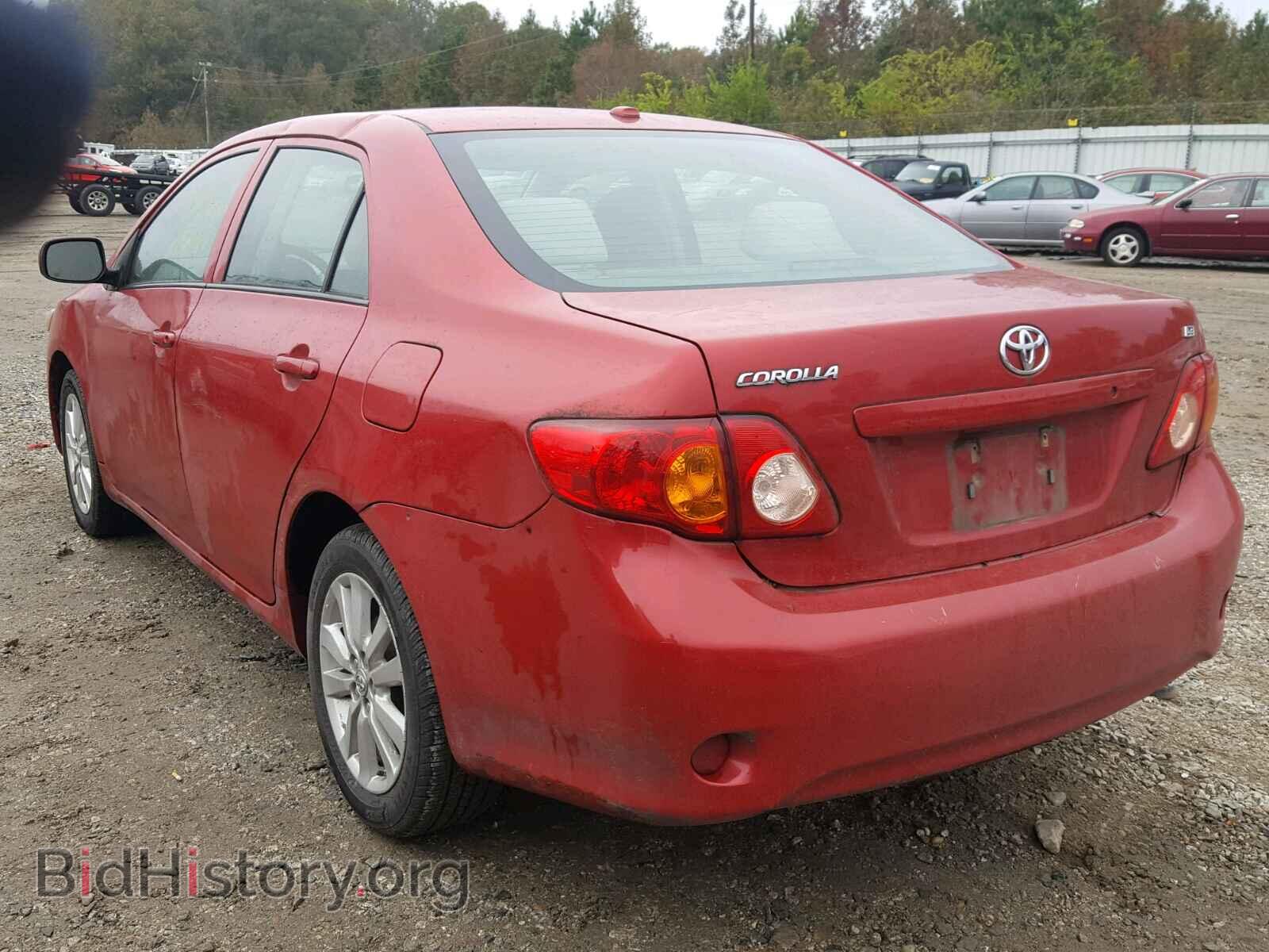 2009 TOYOTA COROLLA BA - VIN: 2T1BU40E09C017223 - Фото 3