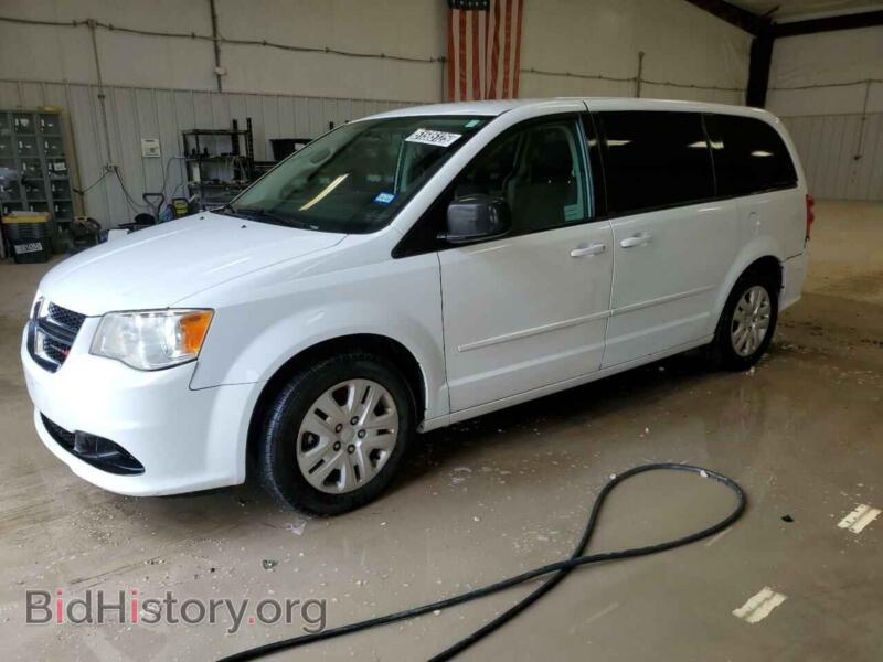 2014 Dodge CARAVAN SE (VIN 2C4RDGBG9ER327427) — photo 1 of 13, Copart, damage: rear end