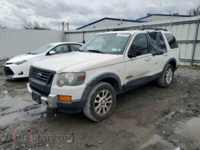2008 Ford EXPLORER XLT, белый — VIN 1FMEU73E78UA87048, Copart