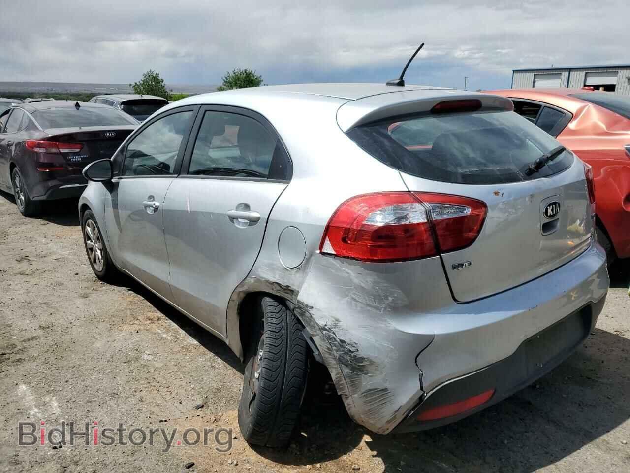 2013 KIA RIO - VIN: KNADM5A3XD6205675 - Фото 2