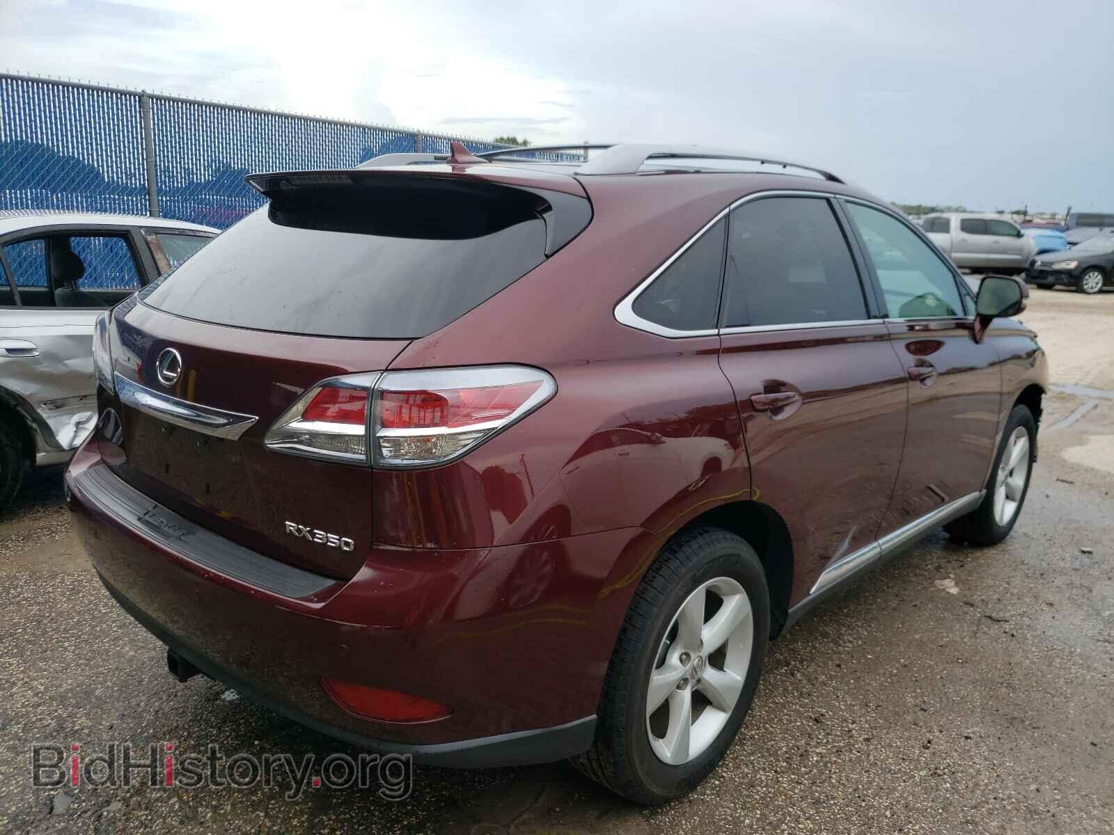 2013 LEXUS RX350 - VIN: 2T2BK1BA8DC178230 - Фото 4
